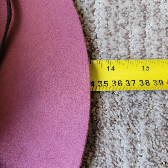 Women's Dusty Mauve Felt Hat - Picture 14 of 14
